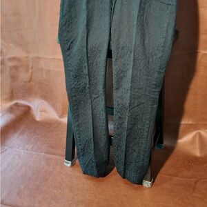 Ann Taylor Women’s Elegant Black Patterned Pants
